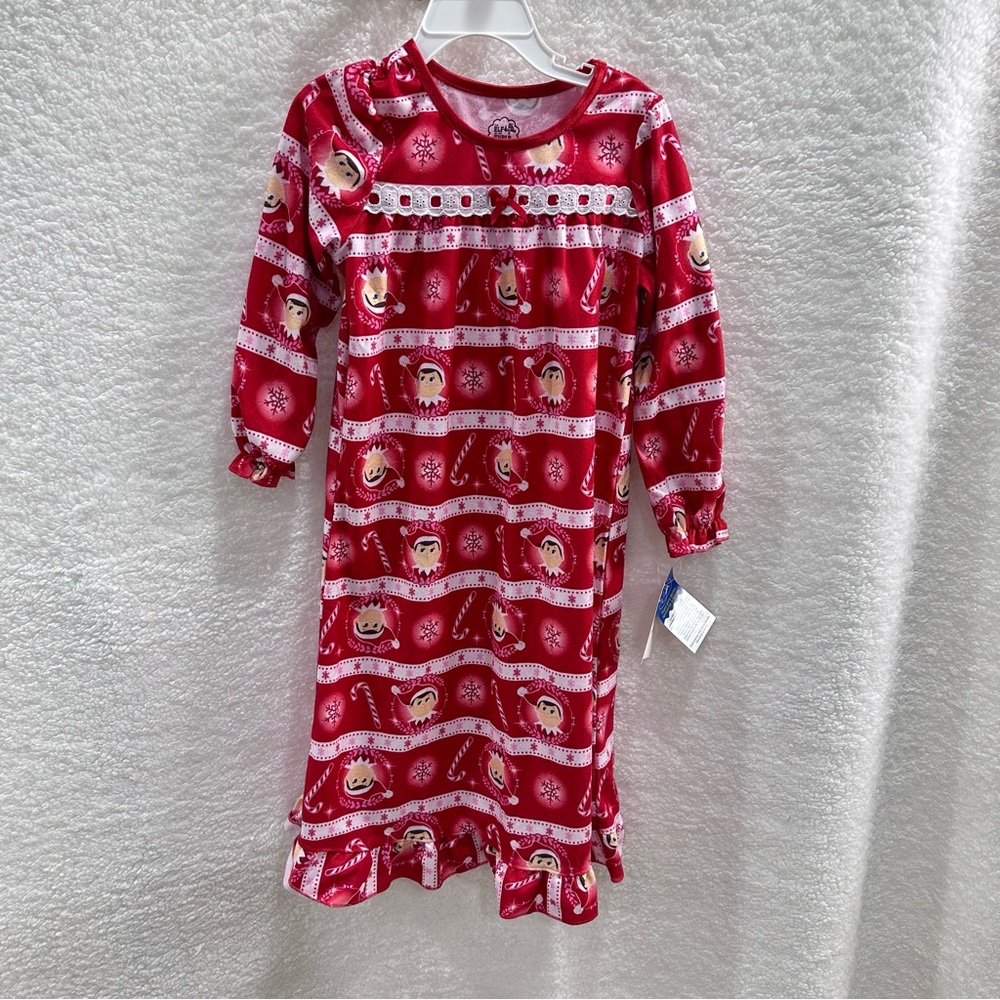 Girl’s Size 4 Elf on the Shelf Nightgown
